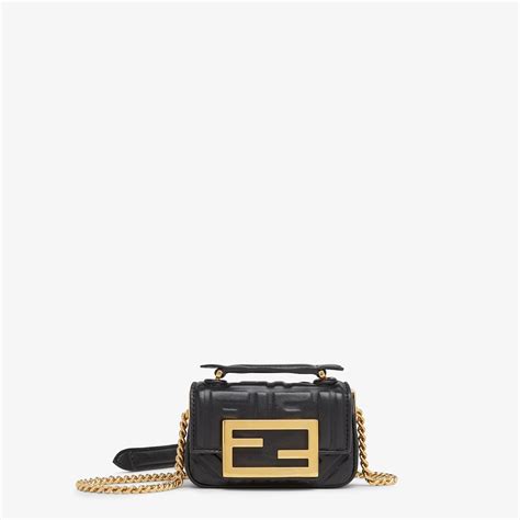 fendi bag baguette mini|fendi mini shopper bag.